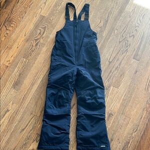 Lands End Kids Ski Bib Navy Size 10
